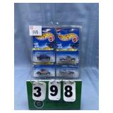 (4) Hot Wheels Cars