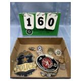 First Responder Pins & Belt Buckle
