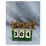 Vintage Fontanini Depose Nativity Lot #4