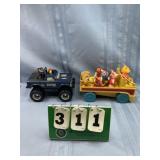 (2) Toy Trucks