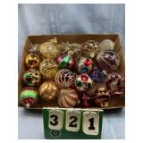 Vintage Glass Ornaments