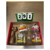 (4) McDonaldï¿½s Garfield Glass Mugs