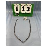 Unique Silver Necklace