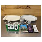 Assorted Plates & Mugs