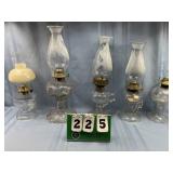Vintage Oil Lamps Lot #7