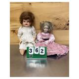 (2) Vintage Dolls