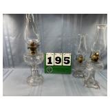 Assorted Oil Lamps Lot #1