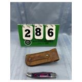 Damascus Pocket Knife