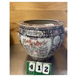 Chinese Rose Medallion Fishbowl