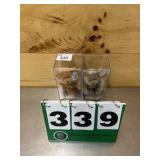(2) Beanie Babies in Display Cases
