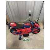 Marvel Spiderman Bike w/ Charger