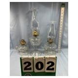 Assorted Oil Lamps Lot #8