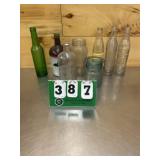 Vintage Glass Bottles