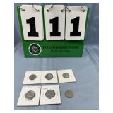 (6) Buffalo Nickels