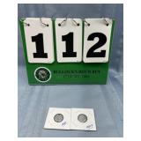 (2) Roosevelt Dimes