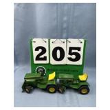 (2) Ertl John Deere Tractors