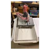 MK 470 wet saw with basin