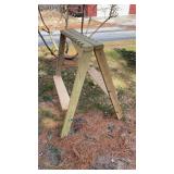 Homemade 20 place long gun rack Homemade 20 place long gun rack