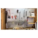 Large lot of tools. Wrenches, sockets, jac Large lot of tools. Wrenches, sockets, jac