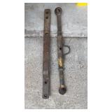 Top link and tow bar Top link and tow bar
