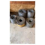Lot of barbed wire Lot of barbed wire
