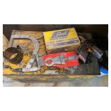 Metal box with miscellaneous automotive