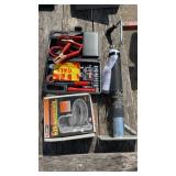 Lot with Pintle, trailer jack, and emergency kit