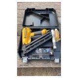 DeWalt angled finish nailer