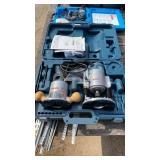 Bosch plunge router in case Bosch plunge router in case