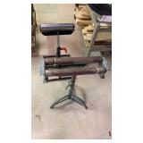 Lot of 2 roller stands