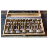 Set of forstner bits Set of forstner bits