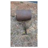 Hand roller, propane burner, old steel wheel Hand roller, propane burner, old steel wheel