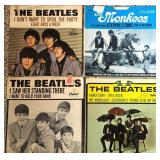 Assorted Records, Beatles, Monkeys, Country, Etc.