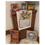 Lot With Assorted Tins & Collectibles