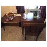 Sears Kenmore Model 33 Sewing Machine Built In A