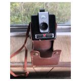 Kodak Brownie Hawkeye Model Camera With Brown