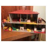Vintage Tin Doll House