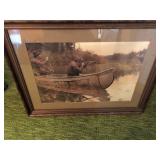Large Lot With Antique Pictures, Books, Brass Bell