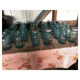 (24) Qt. Size Blue Ball Canning Jars