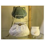 PAIR OF BEADED EVENING BAGS, "LA REGALE" & MORE