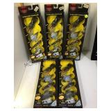 5 SETS OF BATMAN/ROBIN DIE CAST VEHICLES, NIB