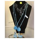 5 KALIFANO BEADED NECKLACES