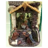 WINDOWPANE NATIVITY WATERGLOBE