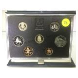 1988 UNITED KINGDOM PROOF COIN COLLECTION, W/ COA