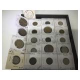 TRAY LOT OF FOREIGN COINAGE