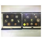 1987 &  1990 UNITED KINGDOM PROOF COIN SETS