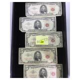 5-$5 RED SEAL NOTES