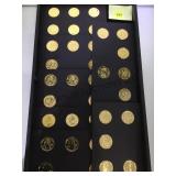 COLLECTION OF ENHANCED STATE QUARTERS(40)