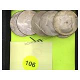 LOT OF KENNEDY HALF DOLLARS, 40% SILVER