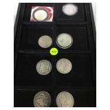 MORGAN SILVER DOLLARS , 8 X MONEY